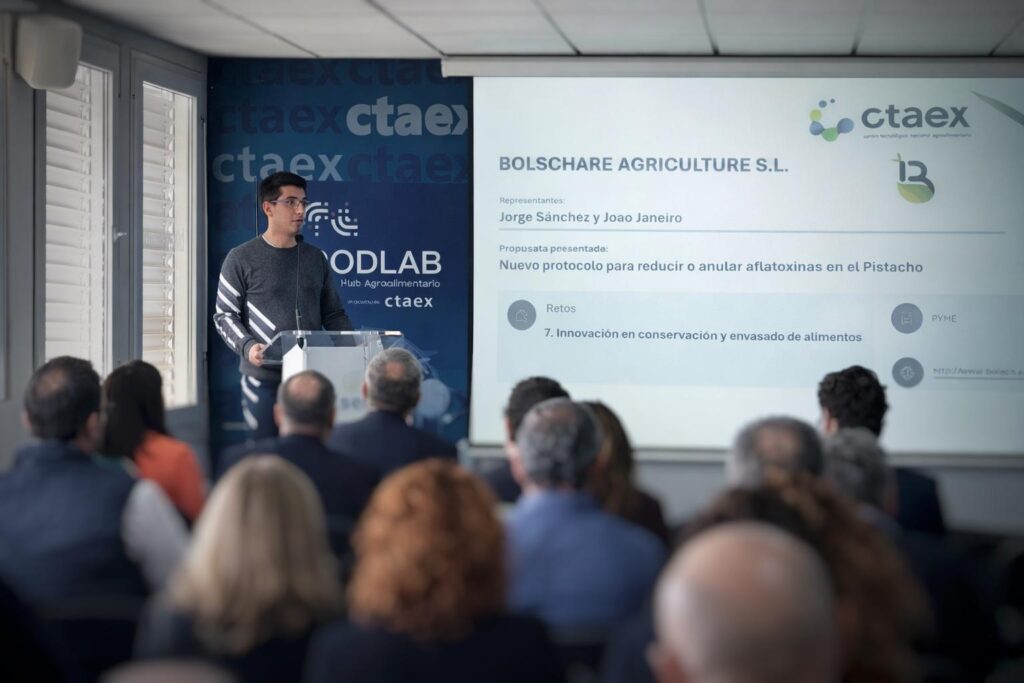 Bolschare Agriculture presentó oficialmente su proyecto estratégico en el CTAEX - Centro Tecnológico Nacional Agroalimentario de Extremadura